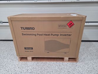 Brand new TURBRRO 110v, 33,000BTU swimming pool heater(heat pump).