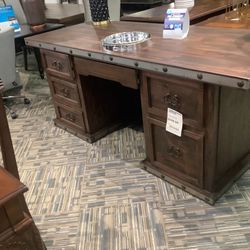 Large Desk, Solid Wood