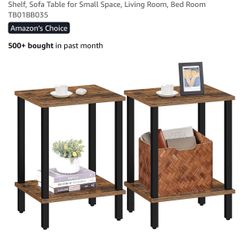 Two Brand  New End Tables