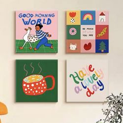 🎨 Framed Art Print – 16” Square