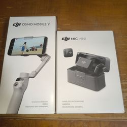 DJI Creator Bundle – Osmo Mobile 7 + DJI Mic Mini (Like)