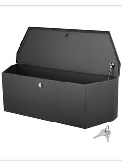 NEW IN BOX Shop VEVOR Trailer Tongue Chest Truck Tool Box in Carbon Steel with Sturdy and Lightweight