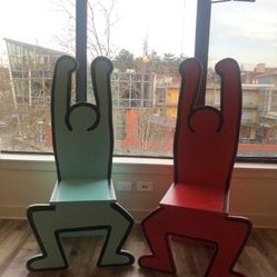 Keith Haring Chair Set 