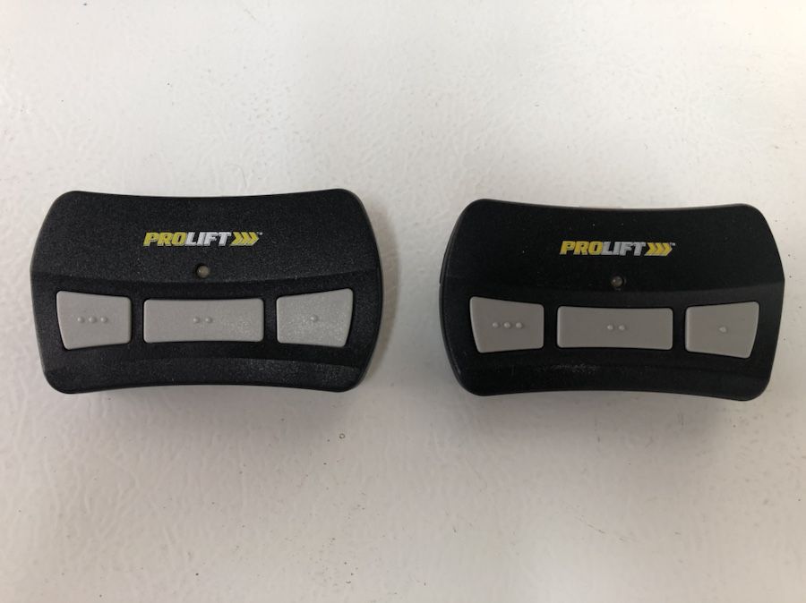 Pro lift garage door opener remote