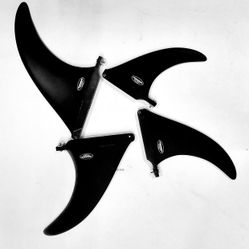 GREENOUGH  A4 10",9",8",7"/10"-9.5" PIVOT//SURFBOARD FINS ALL GLASS
