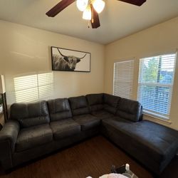 couch with a pullout bed (queen size) OBO