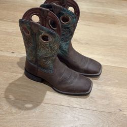 Ariat Sport Rodeo Cowboy Boots 9.5 D