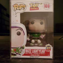 Funko Pop Figure Buzz Lightyear #169 & Protective Case 