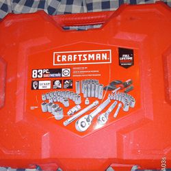 Craftsman 83pc SAE/Metric Mechanic Tool Set