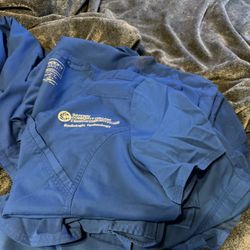 Blue Medical Scrubs