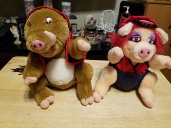 Station casino biker hogs plush stuff animal