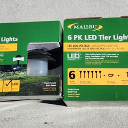 LANDSCAPE LIGHTING LED 6 PK Tier Lights