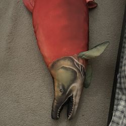 Giant Sockeye Salmon Plushie 