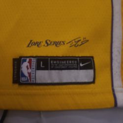 Nba Lebron's jersey authentic 