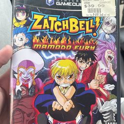 Zatch Bell For Nintendo GameCube Rare 