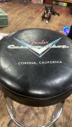Vintage Fender 24" Custom Shop Pinstripe Barstool