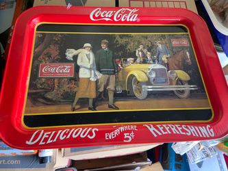 Coke “touring Car” Tray 