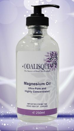 Dead Sea Magnesium Oil Ultra Pure and highly concentrated (250ml) (Brand New never opened)