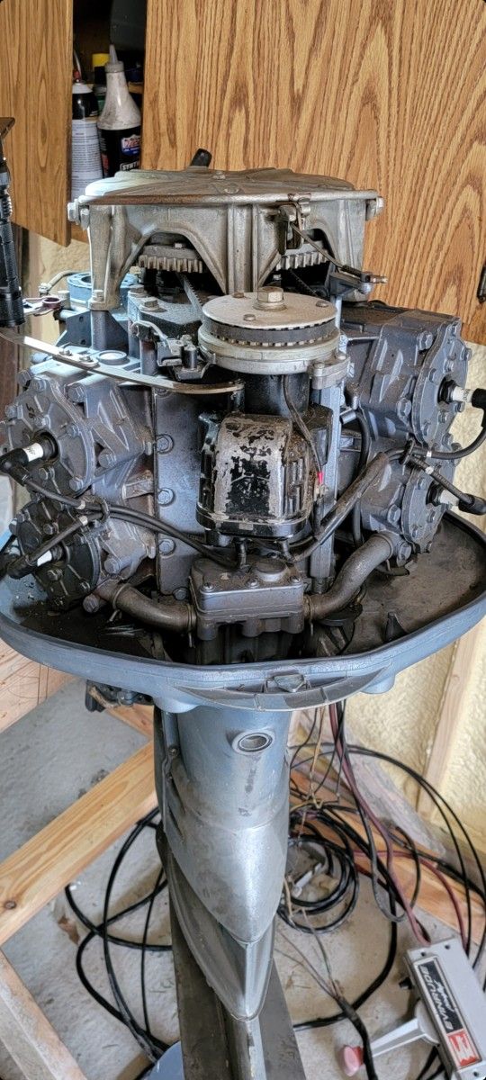 1966 evinrude 60653 60hp sport4