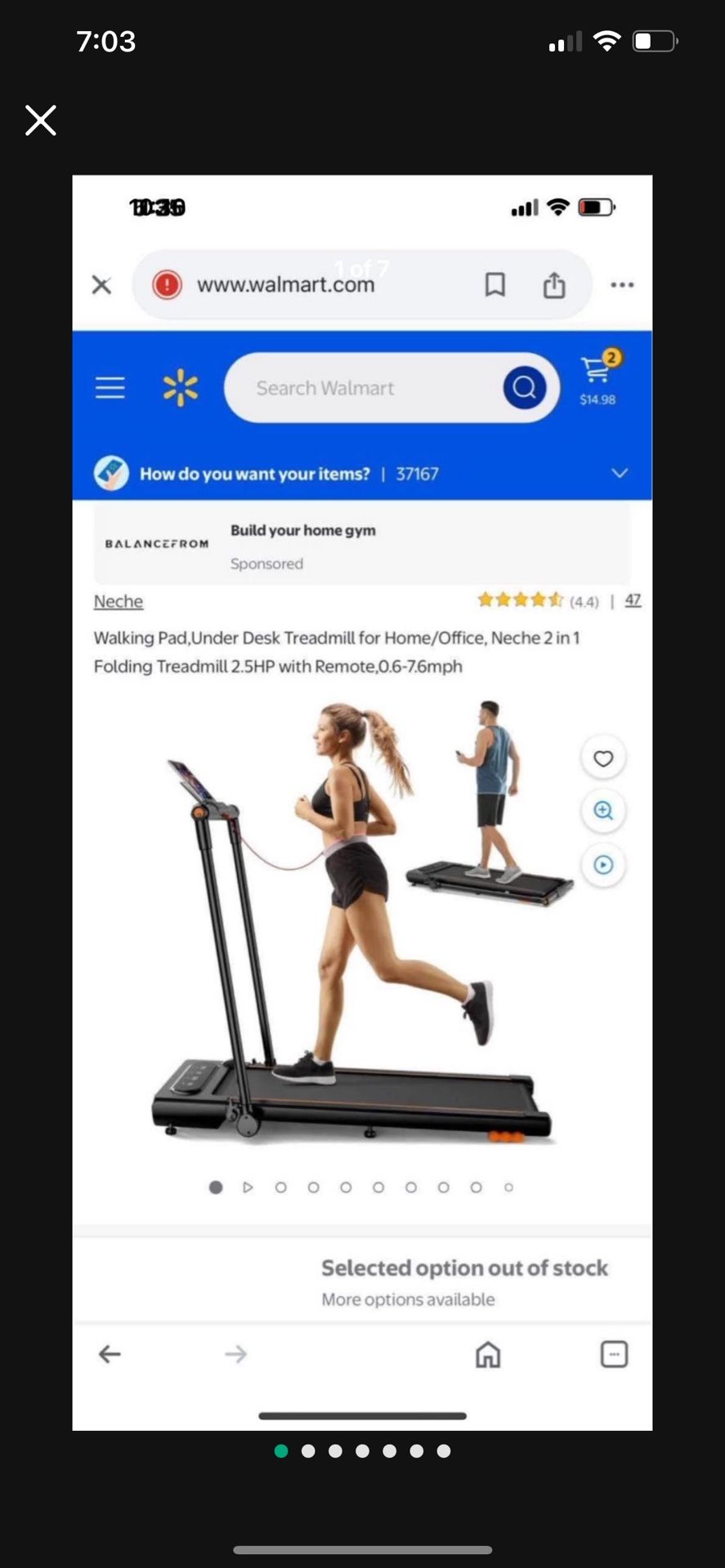 Walking Pad Treadmill