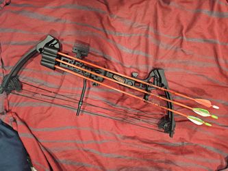Barnett Vortex youth archery bow and arrows