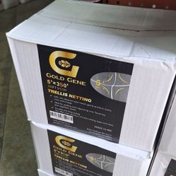 Gold Gene Trellis Netting 5Ft x 350Ft