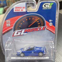 GL Muscle 2021 Corvette Stingray Convertible Die-Cast