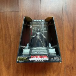 NEW Star Wars DARTH VADER figure Titanium Diecast Die Cast