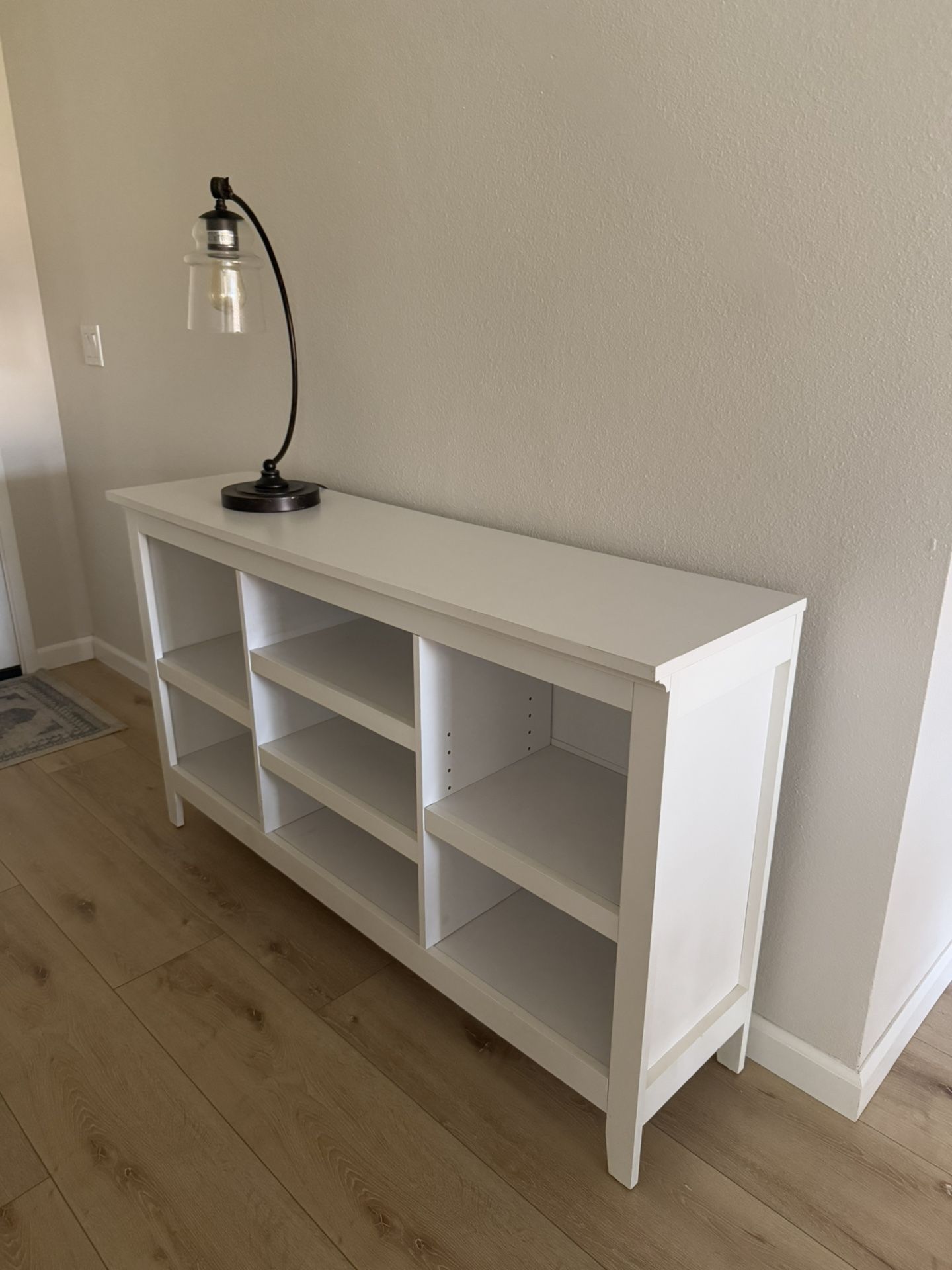 Threshold White Console / Bookcase