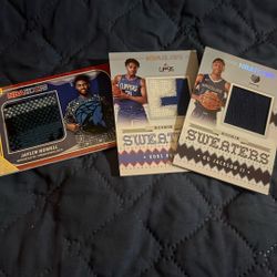 NBA Hoops Jaylen Nowell, GG Jackson Jr, Kobe Brown Rookie Sweaters