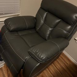 Electric Recliner - Forest Green 