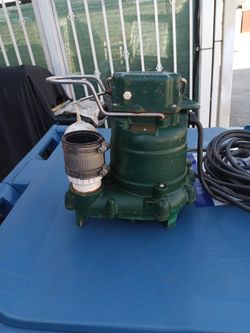 Zoeller Water Pump Cast Iron