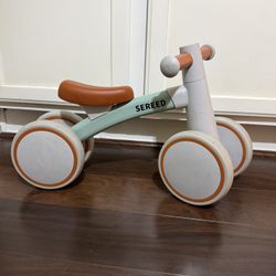 SEREED Baby Balance Bike - 4 Wheel Ride 