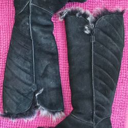 UGG Black Tall Boots 