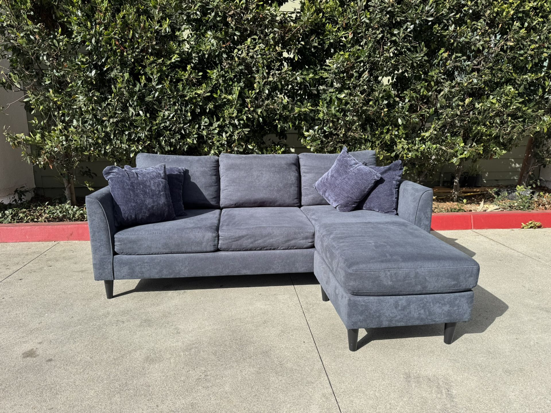 LivingSpaces Reversible Sectional Couch DELIVERY AVAILABLE