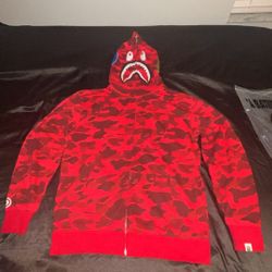 Bape Camo Zip Up