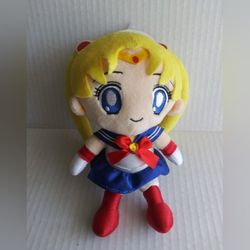Sailor Moon Chibi Stuffed Toy Plush Doll Bandai Japan with Tag