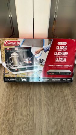Coleman 2-burner camp stove