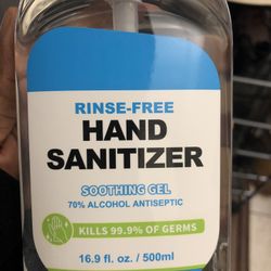 Cases of hand sanitizer smoothing gel