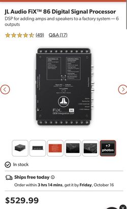 JL audio DSP