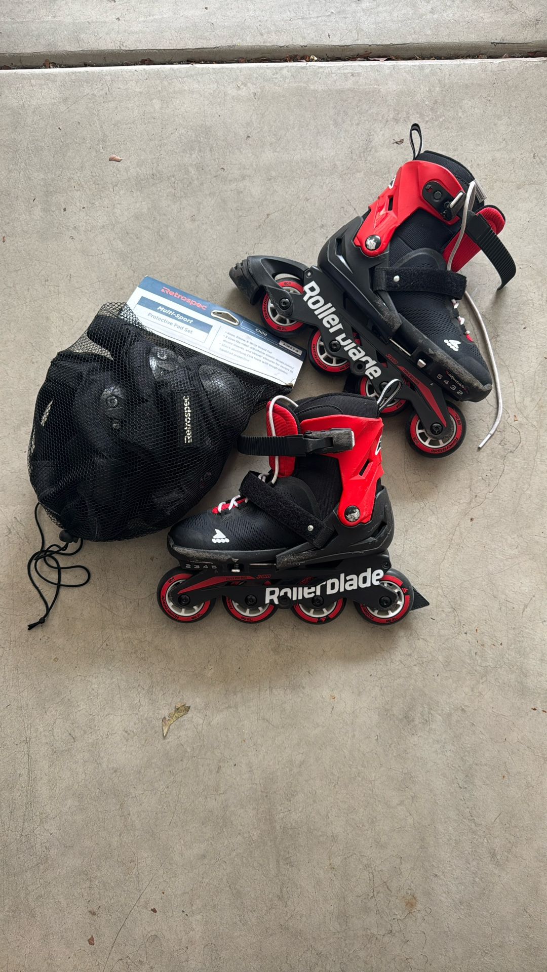 Rollerblades And Pads