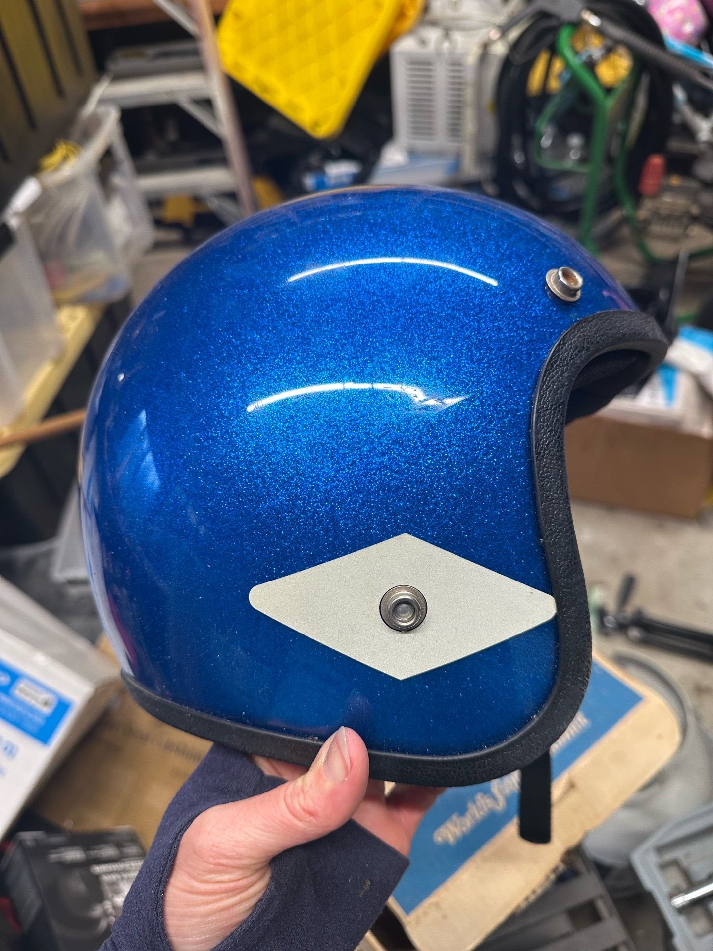Grant vintage safety helmet