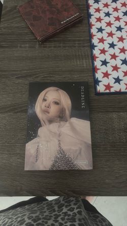 Black pink deadline Lisa and Rose albums