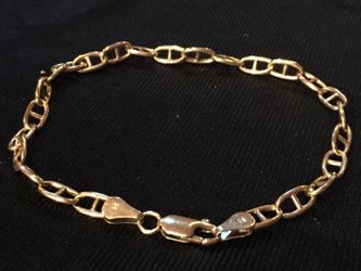 14k solid gold nice bracelet