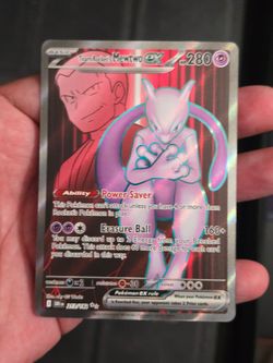 Team rocket's mewtwo ex full art