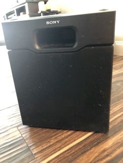 Sony 100 watt sub woofer