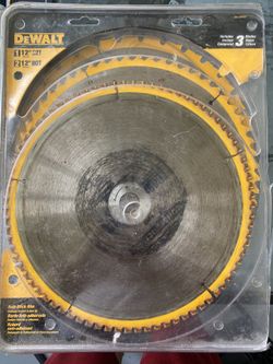 DeWalt construction blades