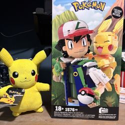 Mega blocks Ash And Pikachu 