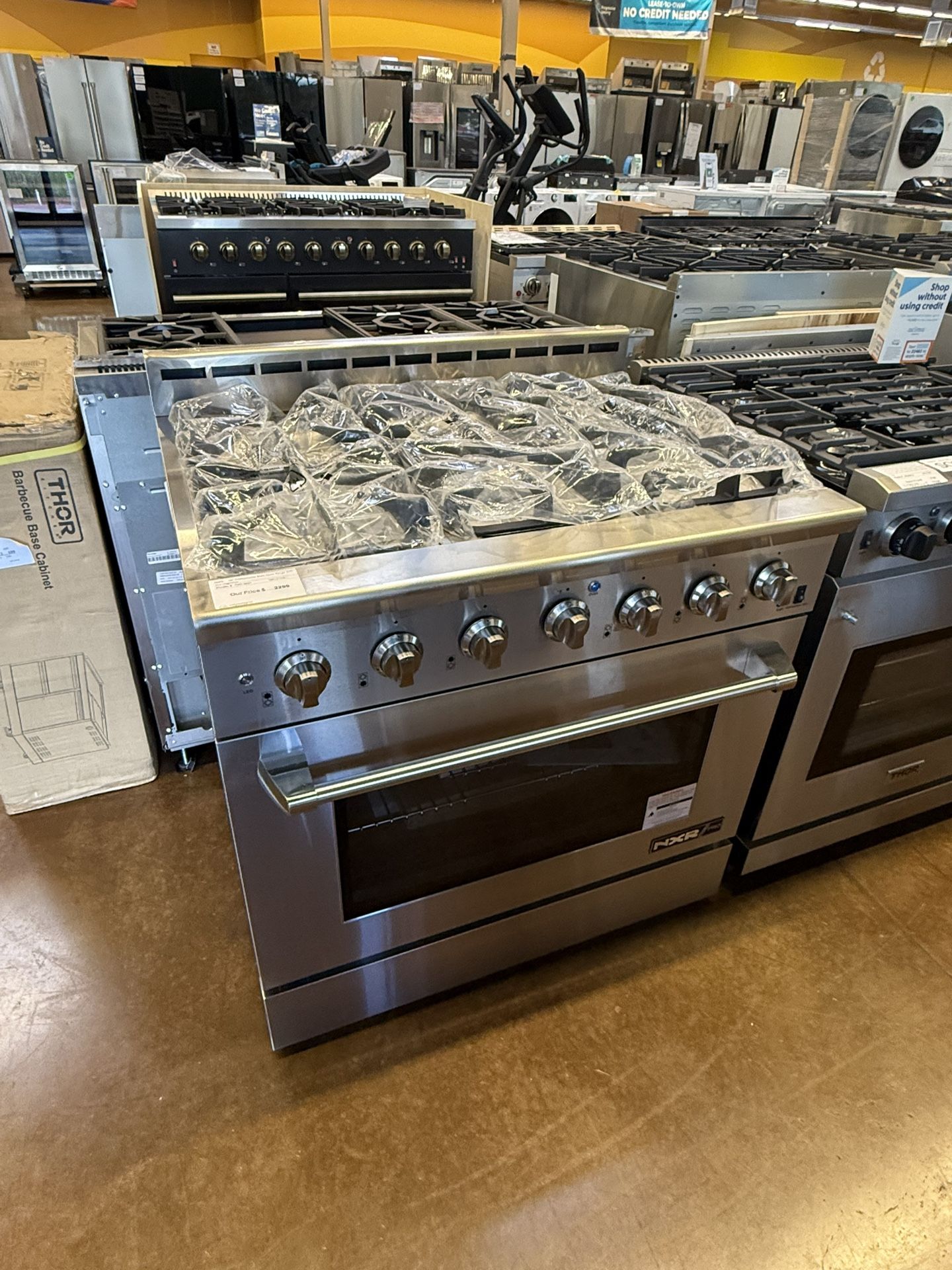 NXR 36” Pro gas range