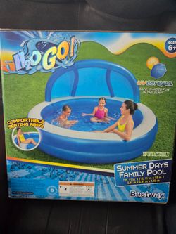 Family i flatable pool